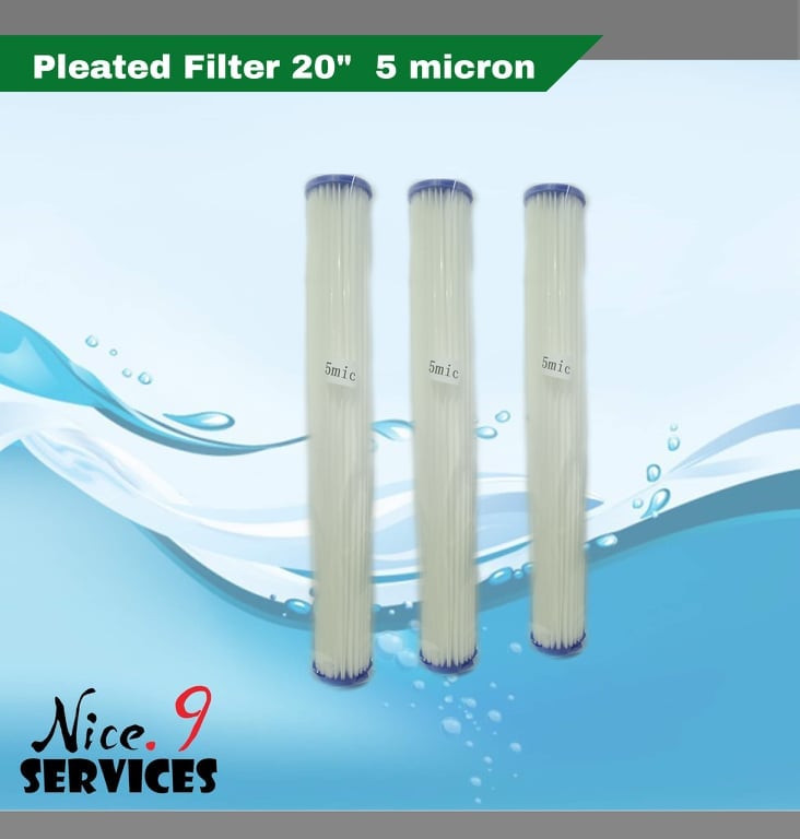 PLEATED FILTER 20SL 5micron