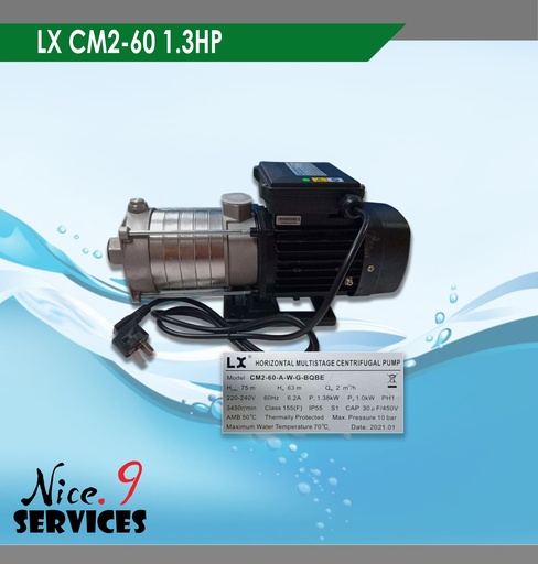 LX CM2-60 1.3HP