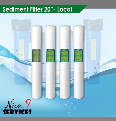 Sediment Filter 20" Slim