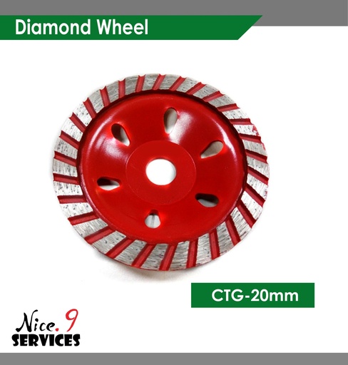 DIAMOND WHEEL - CTG-20mm